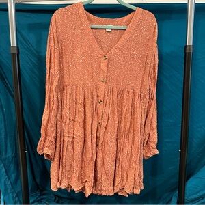 Billabong long sleeve mini dress